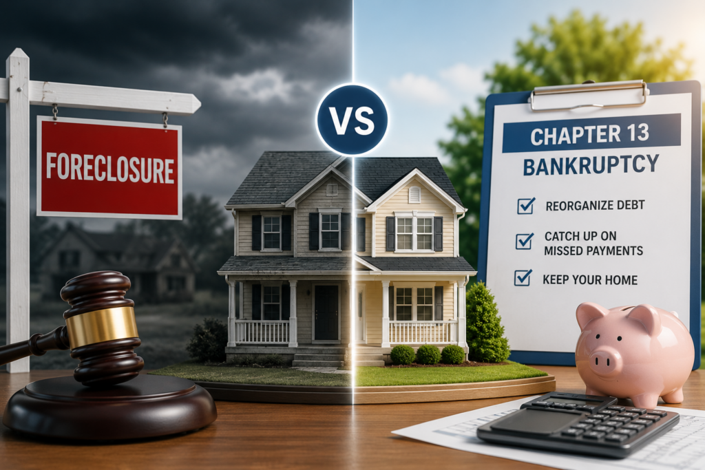Foreclosure vs. Chapter 13: Can Bankruptcy Help You Keep Your Home?